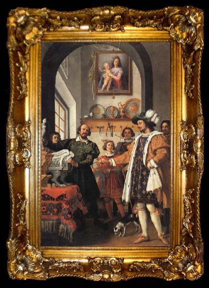 framed  Jacopo da Empoli The Integrity of St. Eligius, ta009-2